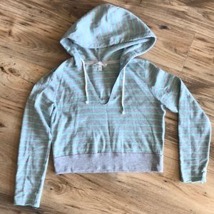 Victoria’s Secret cropped hooded sweatshirt